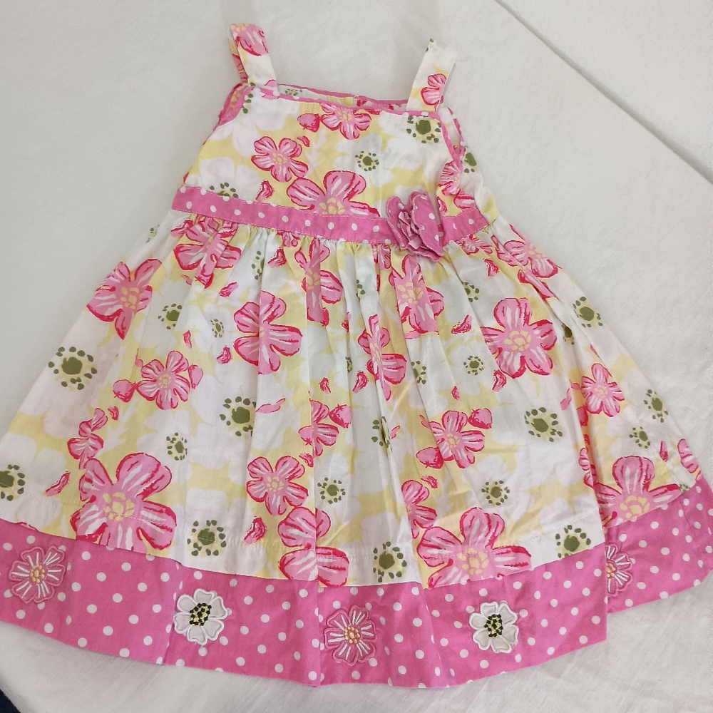 Blueberi Boulevard Pink Floral Dress